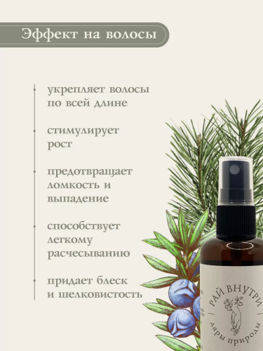 Рай Внутри- Гидролат "можжевельник-сосна" фото 3