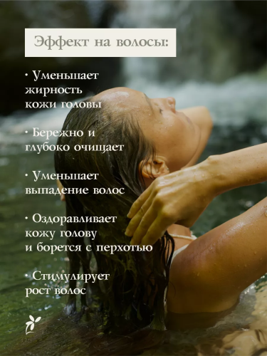 Рай Внутри- Твердый шампунь "Полынь-Тысячелистник" фото 2